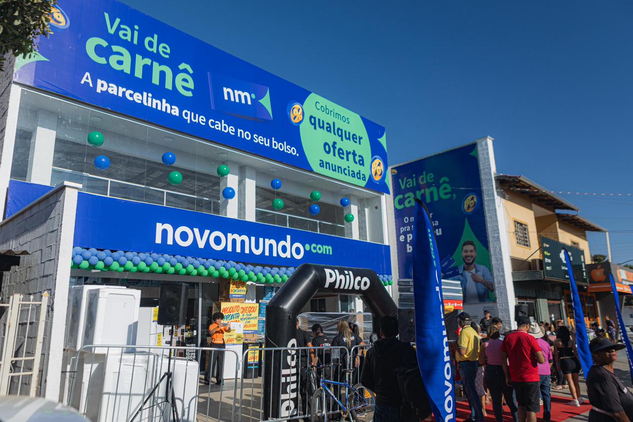 Varejista Novo Mundo abre 90 vagas de emprego em cinco estados, com plano de expansão de lojas para 2026