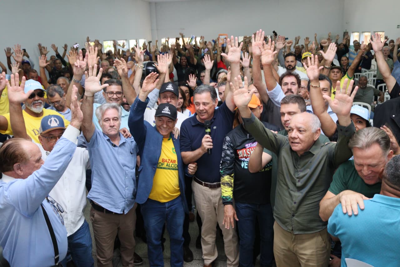 Diante de 500 veteranos, Marconi defende fim da cobrança de 14,25% sobre aposentados