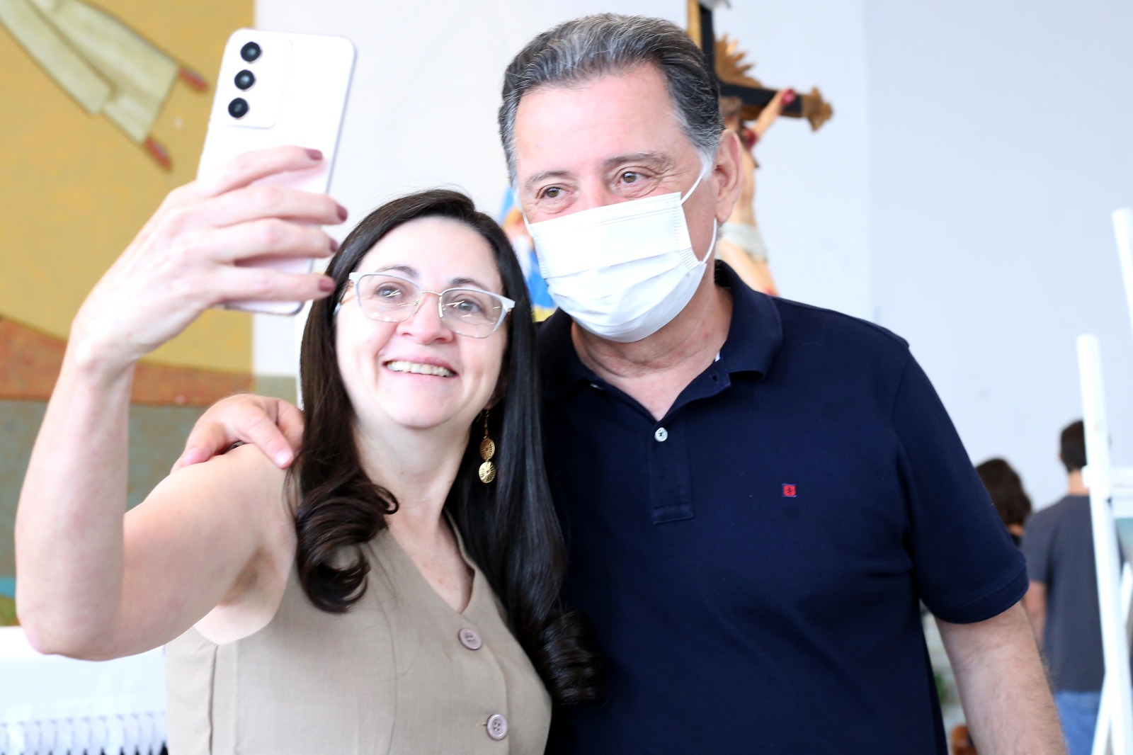 Em pré-campanha ao Governo do Estado, Marconi prioriza celebrações religiosas neste domingo (12/7)